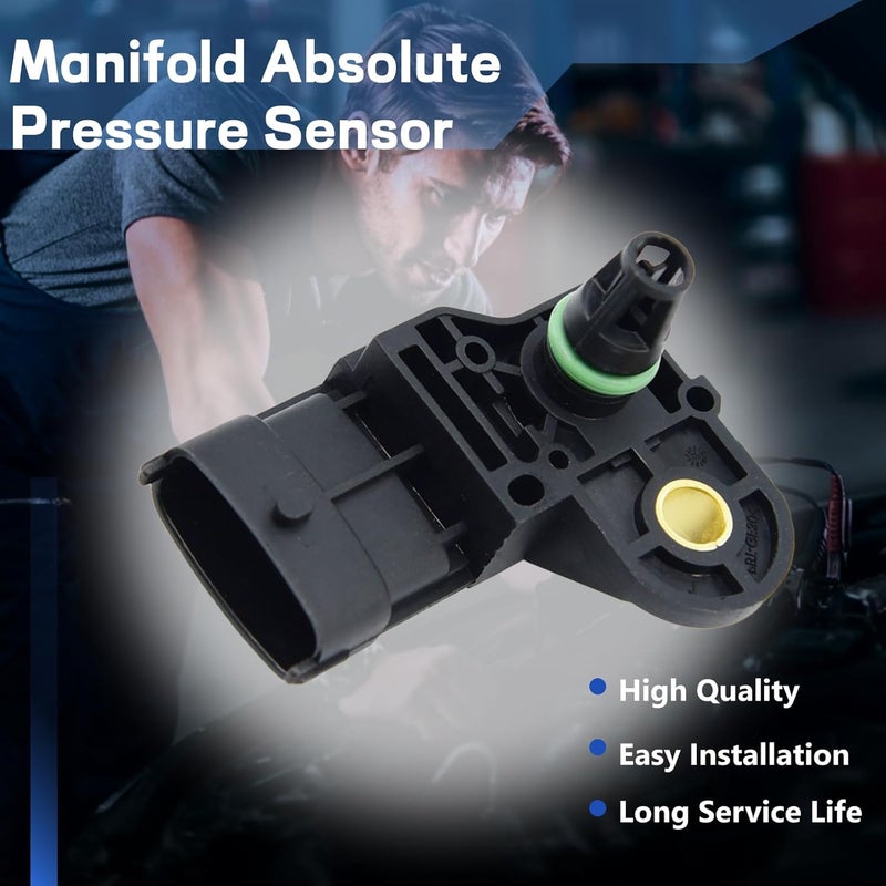 AcornTech Intake Manifold Pressure TMAP MAP Sensor Fit for Ram 2014-2018 1500 Jeep 2014-2018 Grand Cherokee Maserati 2019-2021 Ghibli 2018-2019 Levante 2018-2021 Quattroporte # 68211211AA - Image 5